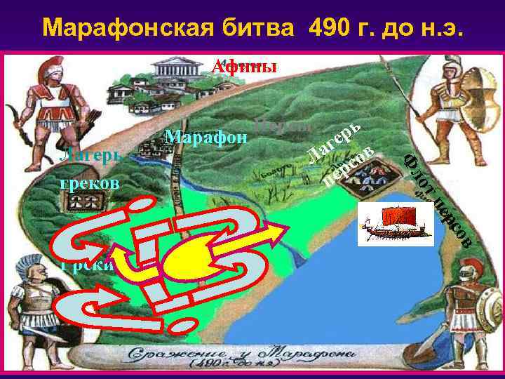 Марафонская битва 490 г. до н. э. Афины в со ер тп ло рь