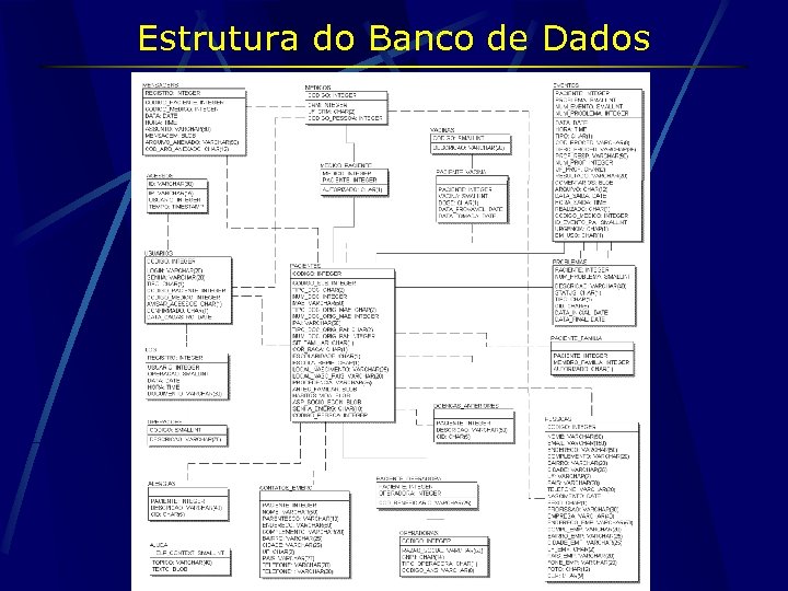 Estrutura do Banco de Dados 