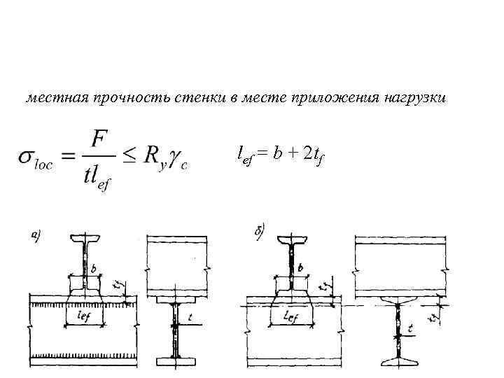 Прочность стенки