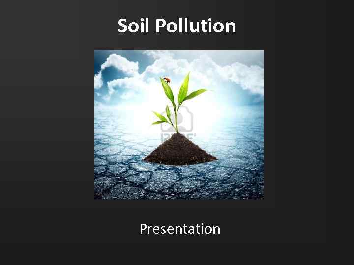 Soil Pollution Presentation 