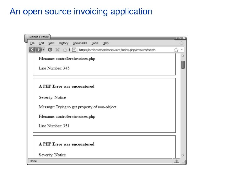 An open source invoicing application 
