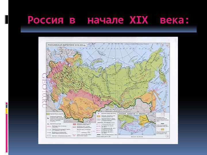 Россия в начале XIX века: 