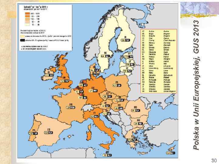 30 Polska w Unii Europejskiej, GUS 2013 