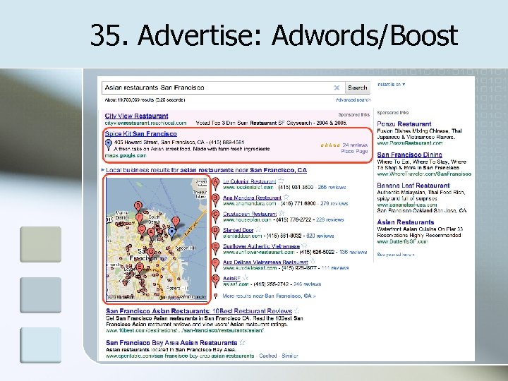 35. Advertise: Adwords/Boost 