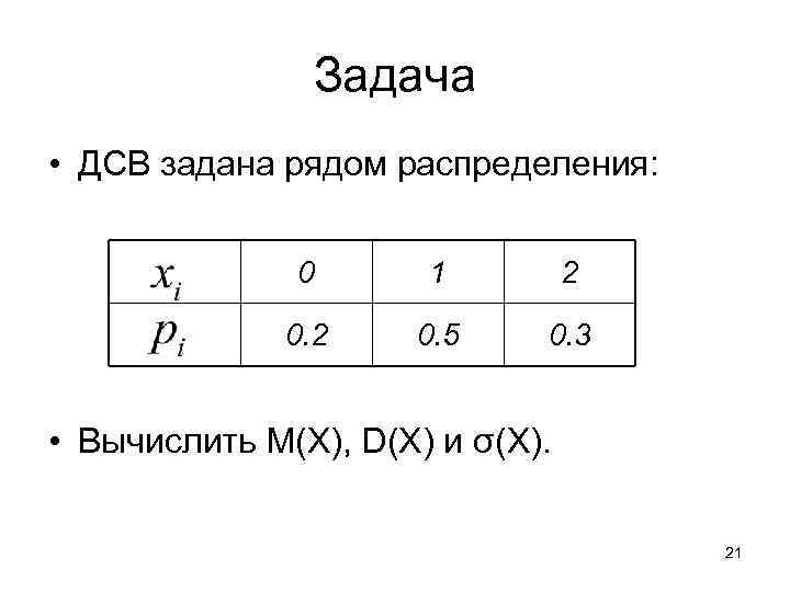 Заданное распределение. ДСВ задана законом распределения. Ряд распределения ДСВ. Закон распределения ДСВ Х. Способы задания распределения.