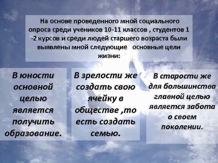 На основе проведенного мной социального опроса среди учеников 10 -11 классов , студентов 1