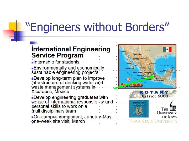“Engineers without Borders” 