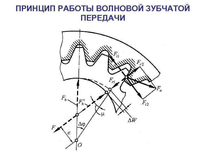 ПРИНЦИП РАБОТЫ ВОЛНОВОЙ ЗУБЧАТОЙ ПЕРЕДАЧИ 