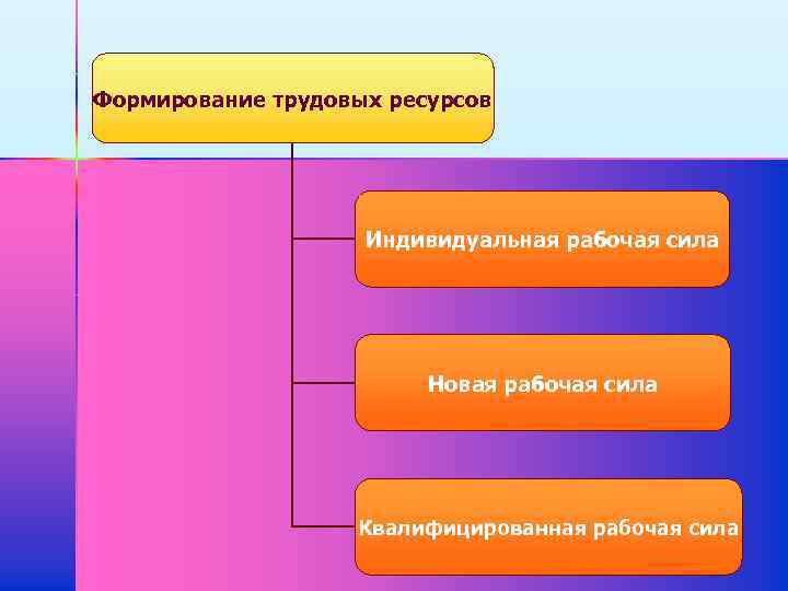 Факторы формирования трудовых ресурсов