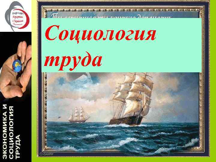 Cоциология труда 