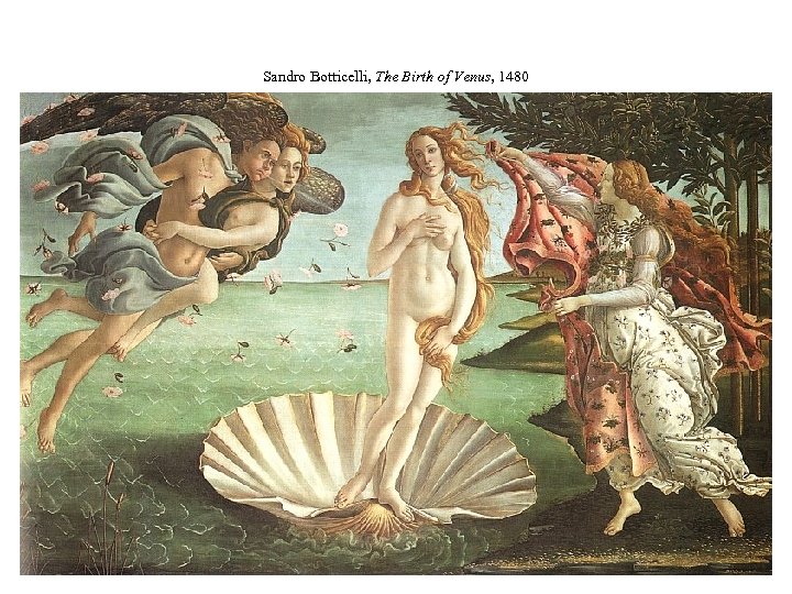 Sandro Botticelli, The Birth of Venus, 1480 