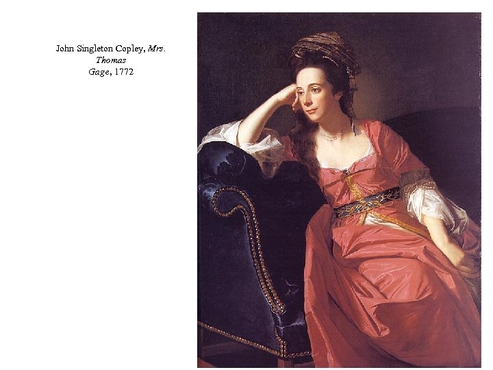 John Singleton Copley, Mrs. Thomas Gage, 1772 