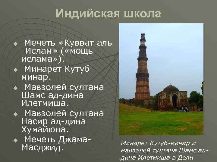 Minaret перевод