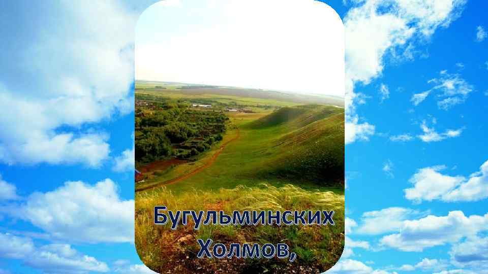 Бугульминских Холмов, 