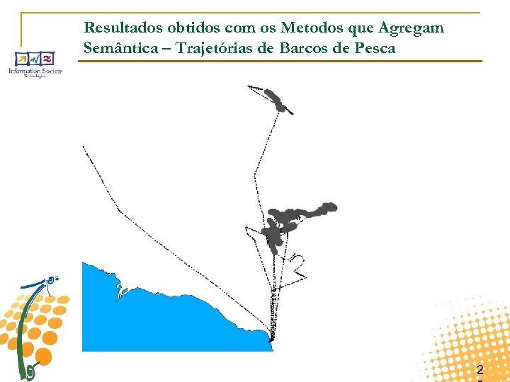 Resultados obtidos com os Metodos que Agregam Semântica – Trajetórias de Barcos de Pesca