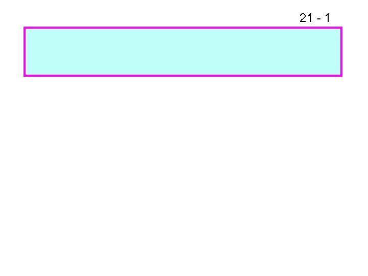 21 - 1 