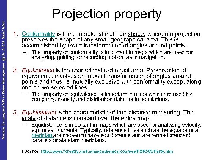 Remote Sensing and GIS in Water Management @ Dr. A. K. M. Saiful Islam