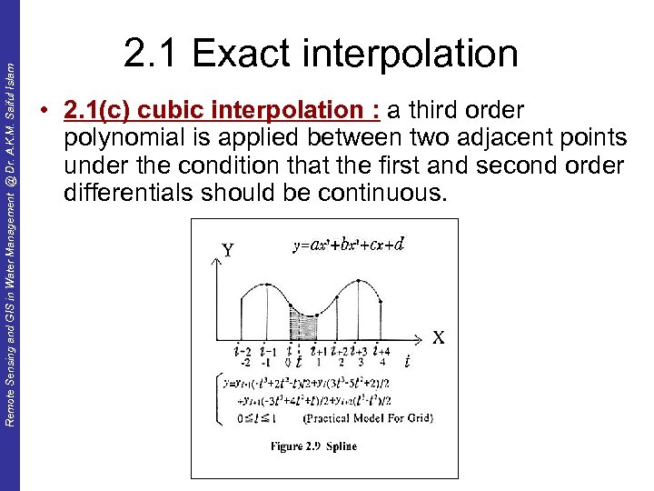 Remote Sensing and GIS in Water Management @ Dr. A. K. M. Saiful Islam