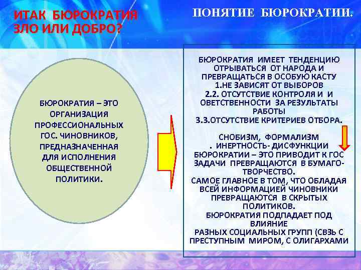 Природа политики. Бюрократия это зло или добро. Понятие бюрократии. Бюрократизация это. Что такое бюрократизация государства.