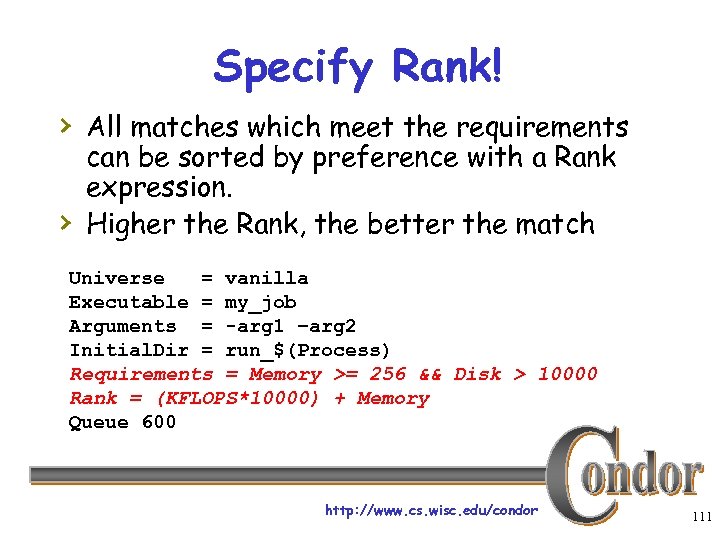 Specify Rank! › All matches which meet the requirements › can be sorted by