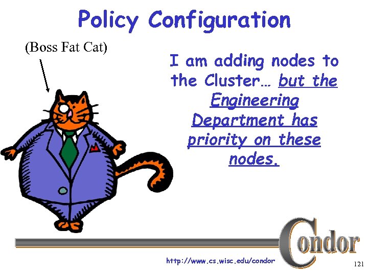 Policy Configuration (Boss Fat Cat) I am adding nodes to the Cluster… but the