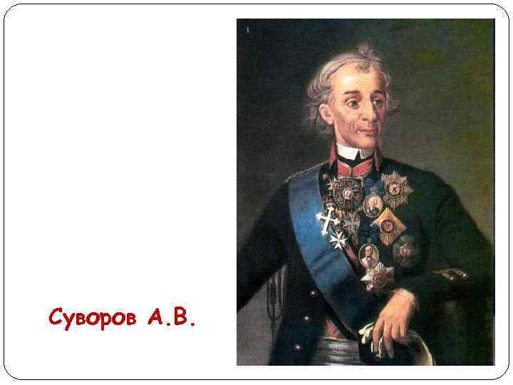 Суворов А. В. 