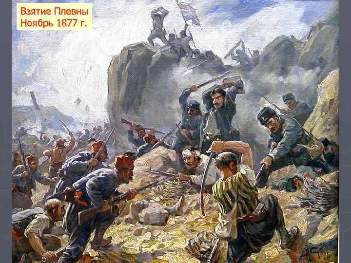 Взятие Плевны Ноябрь 1877 г. 