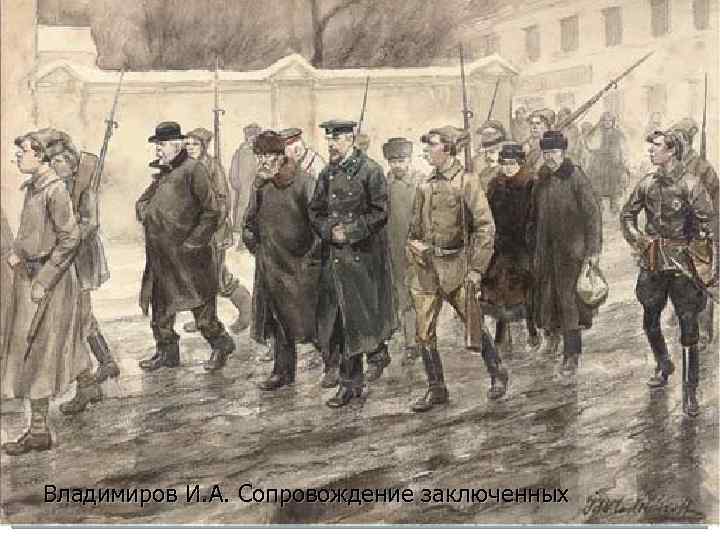 Владимиров И. А. Сопровождение заключенных 