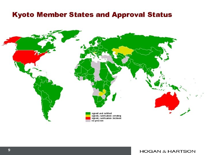 Kyoto Member States and Approval Status 9 9 