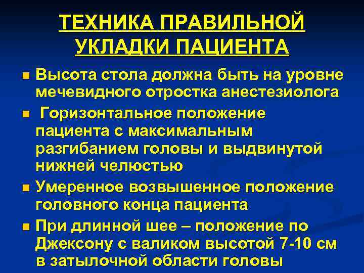 Подготовка анестезиологического столика алгоритм