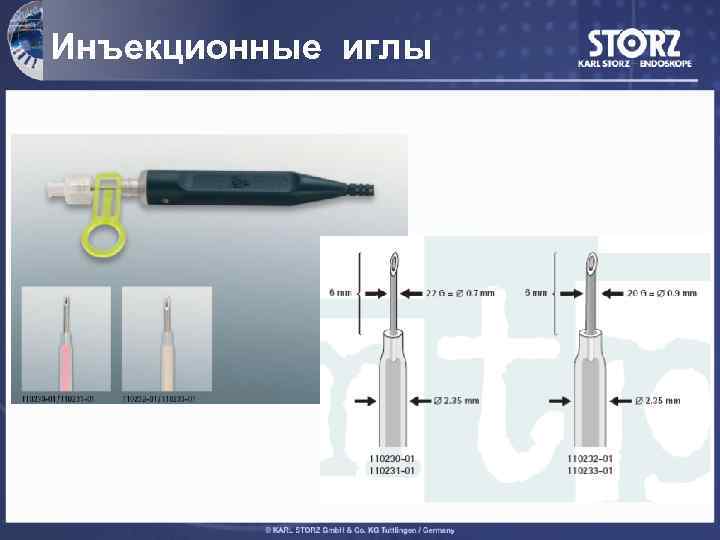 Инъекционные иглы 