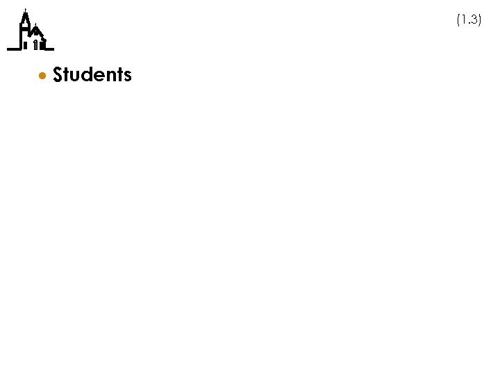 (1. 3) · Students 