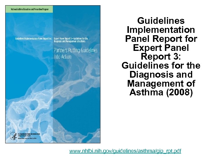 Guidelines Implementation Panel Report for Expert Panel Report 3: Guidelines for the Diagnosis and