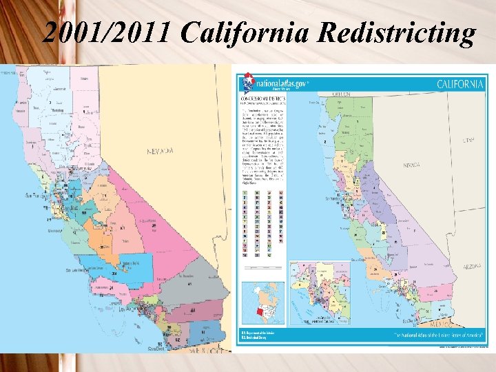 2001/2011 California Redistricting 