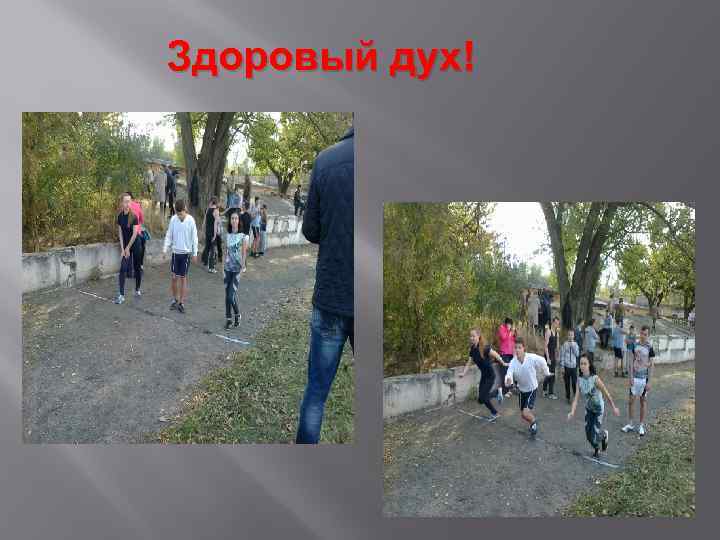 Здоровый дух! 