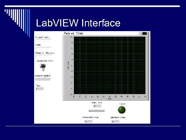 Lab. VIEW Interface 