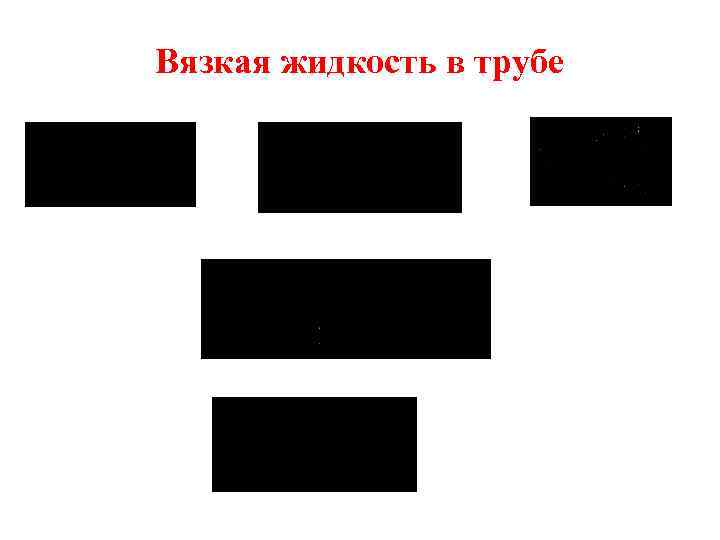 Вязкая жидкость в трубе 