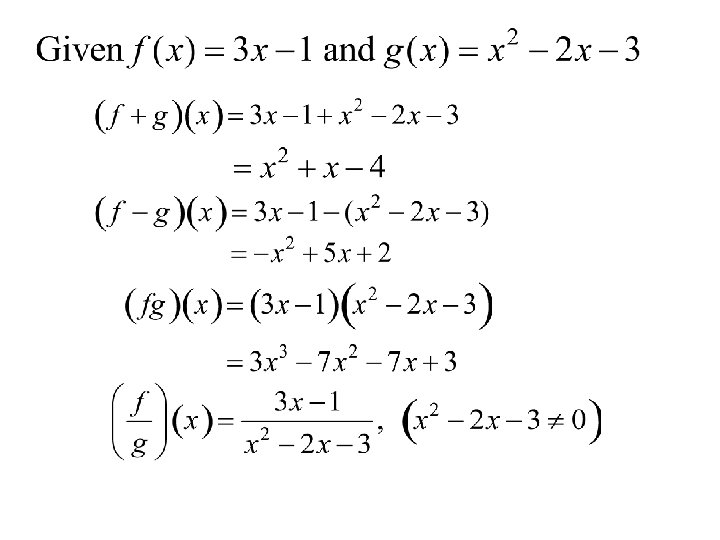 Functions Limits And The Derivative 2 Functions