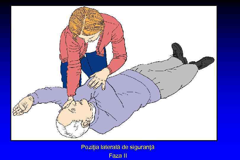 Poziţia laterală de siguranţă Faza II 