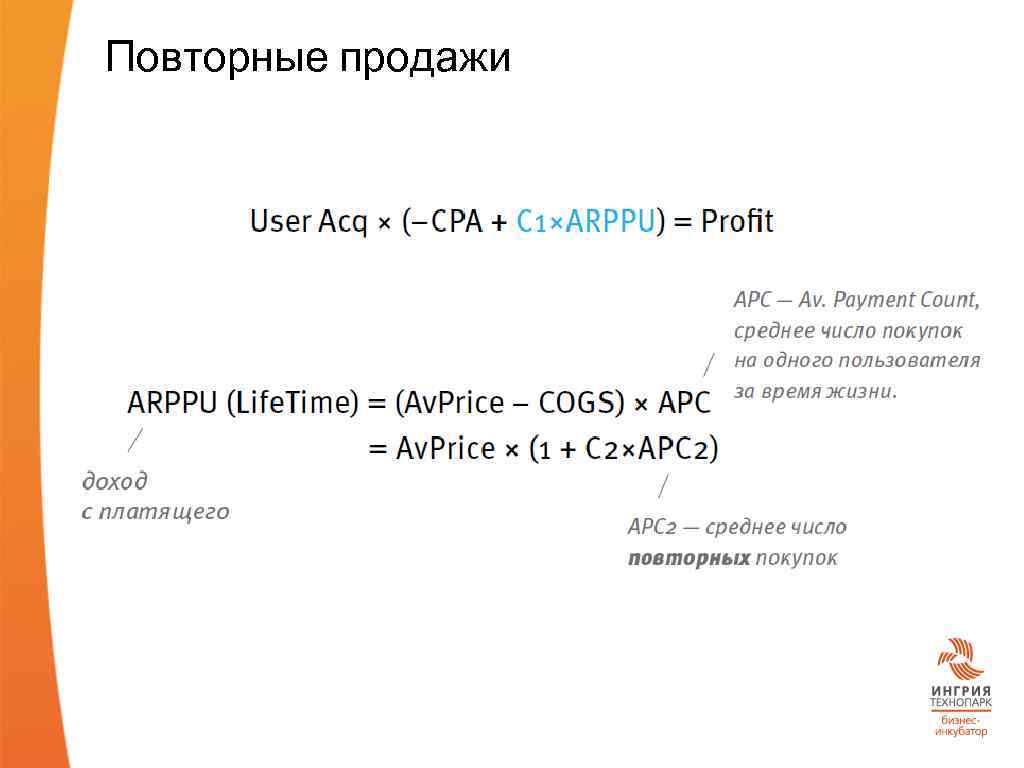 Повторные продажи 