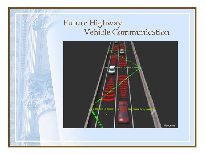 Future Highway Vehicle Communication 
