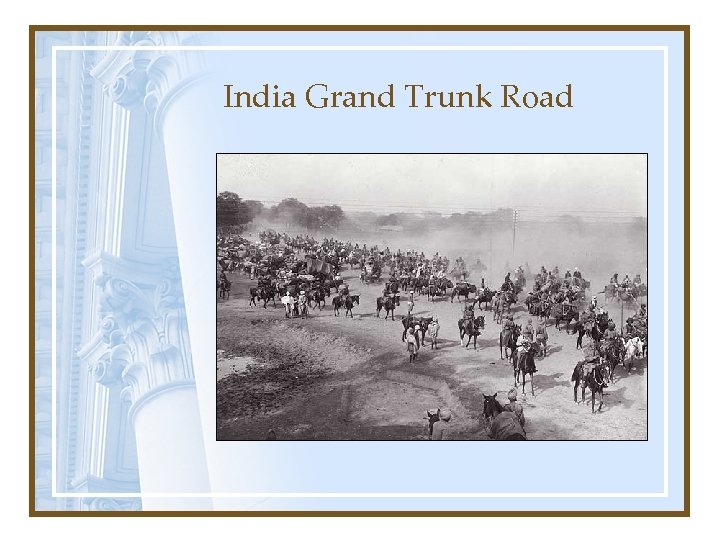 India Grand Trunk Road 