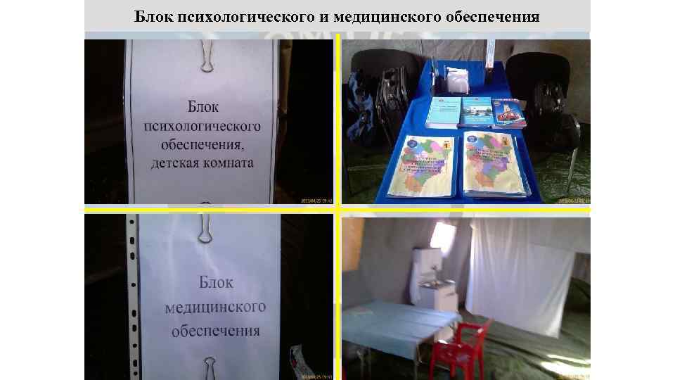 Блок психологического и медицинского обеспечения 51 