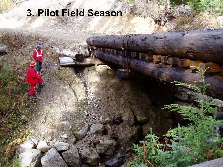 3. Pilot Field Season 