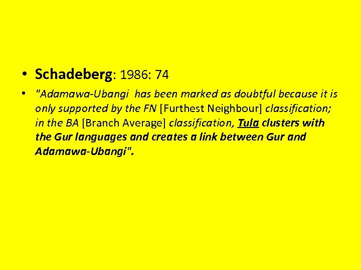  • Schadeberg: 1986: 74 • 