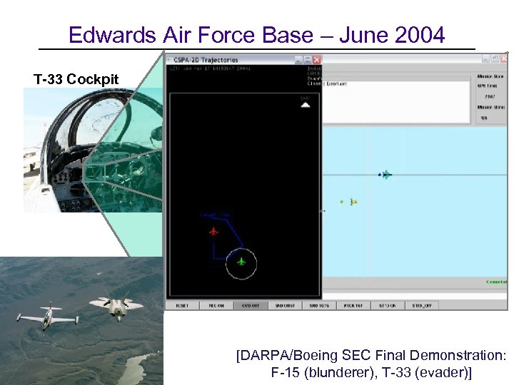 Edwards Air Force Base – June 2004 T-33 Cockpit [DARPA/Boeing SEC Final Demonstration: F-15