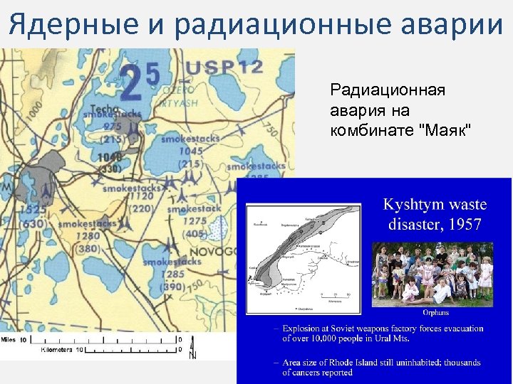 Ядерные и радиационные аварии Радиационная авария на комбинате "Маяк" 