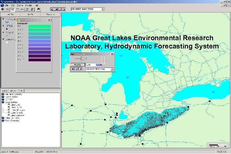 NOAA Great Lakes Environmental Research Laboratory, Hydrodynamic Forecasting System 