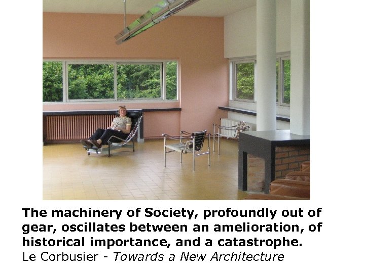 The machinery of Society, profoundly out of gear, oscillates between an amelioration, of historical