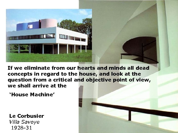 If we eliminate from our hearts and minds all dead concepts in regard to